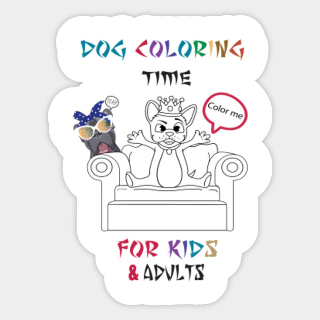 coloring coloring sticker teepublic